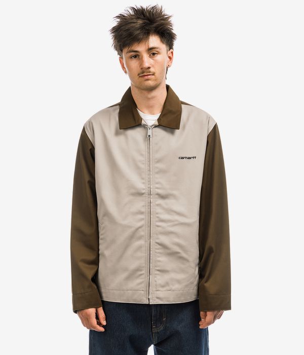 Carhartt WIP Module Script Denison Jacke (lumber wall rigid)