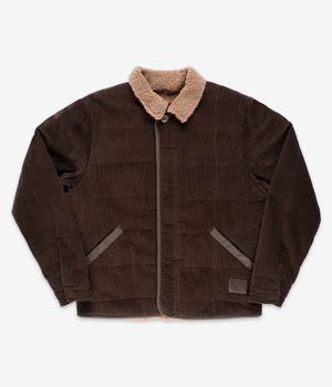 RVCA Surplus Sherpa Puffer Jacket (chocolate)