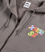 Nike SB Chest Logo Sudadera con cremallera (cave stone white)