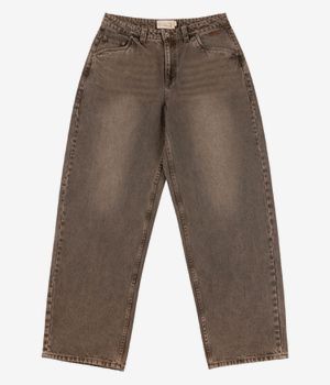 Dime Baggy Denim Jeans (sandblasted brown)