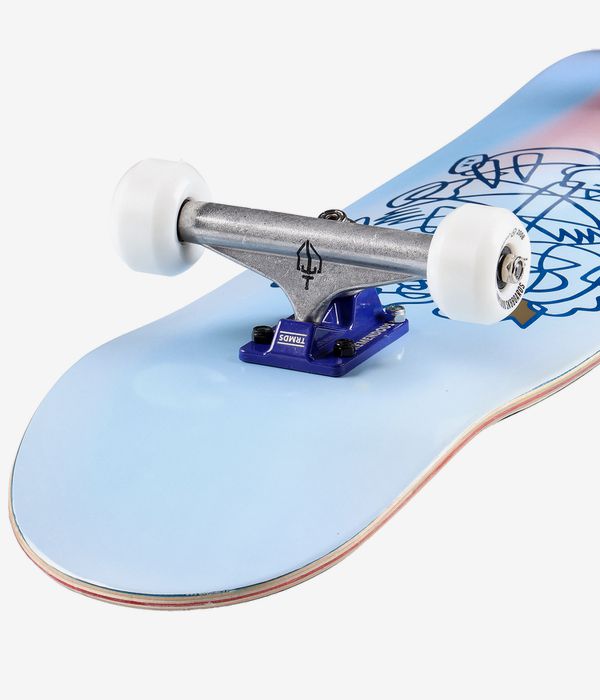 Inpeddo x LB Gradient 8" Complete-Skateboard (light blue)