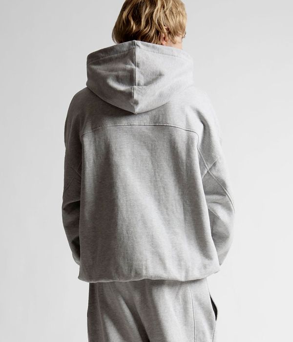 Wasted Paris Switchblade Boxy Hoodie (ash grey)