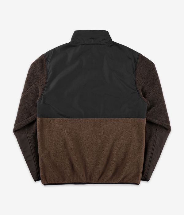 Iriedaily Auf Deck Fleece Chaqueta (dark coffee)