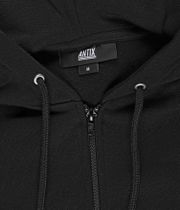 Antix Cadere Organic Bluza z Kapturem na Zamek (black)