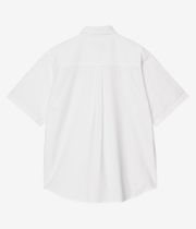 Carhartt WIP Braxton Oxford Hemd (white black)