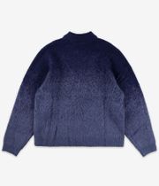 Dime Mohair Double Zip Knit Jacket (midnight blue)
