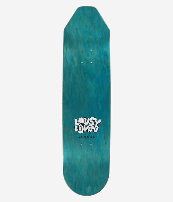 Lousy Livin House 8.5" Skateboard Deck (black white)