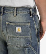 Carhartt WIP Double Knee Pant Smith Jeans (blue worn used wash)