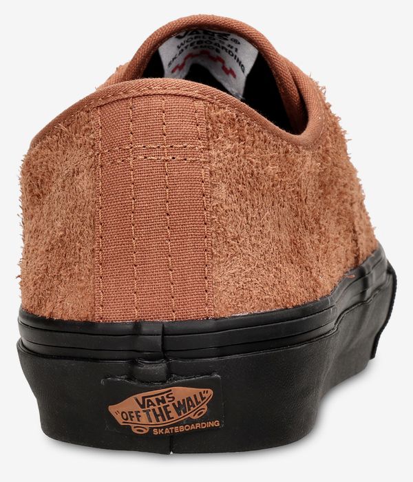 Vans Skate Authentic Hairy Suede Chaussure (black rust)