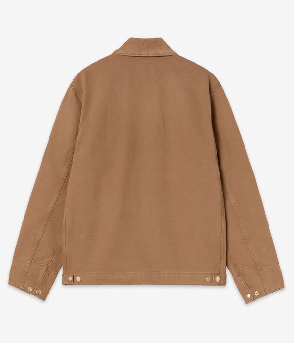 Carhartt WIP Detroit Organic Dearborn Jacke (hamitlon brown stone canvas)