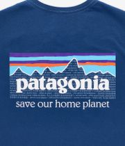 Patagonia P-6 Mission Organic Camiseta (lagom blue)