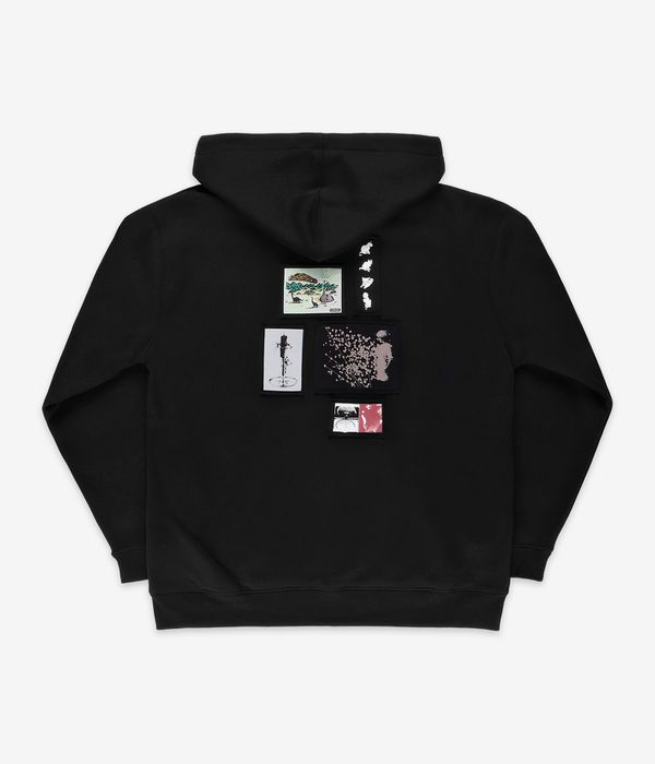 Former Clippings Zip-Hoodie (black)