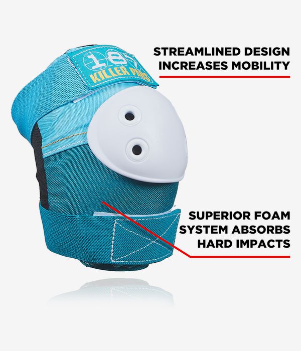 187 Killer Pads Adult Set di protettori (teal)