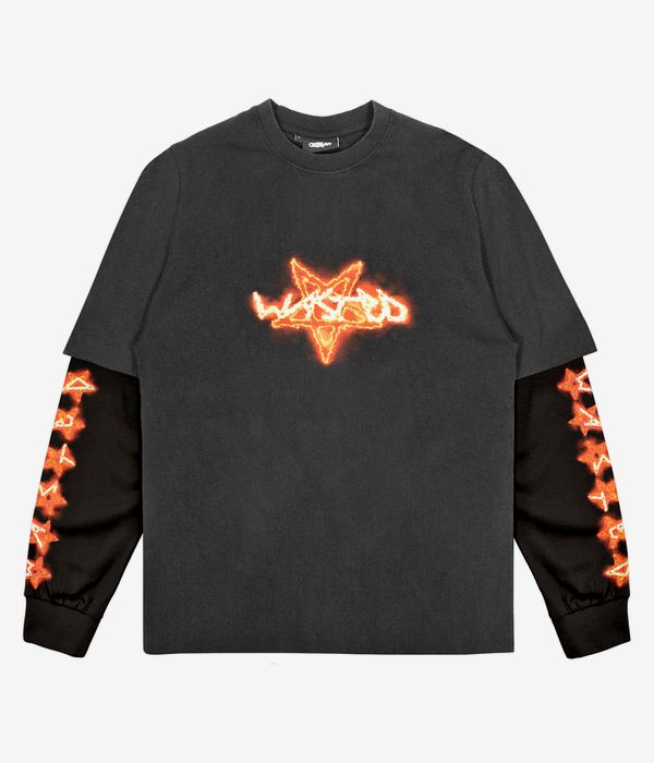 Wasted Paris Surt Longues Manches (faded black)