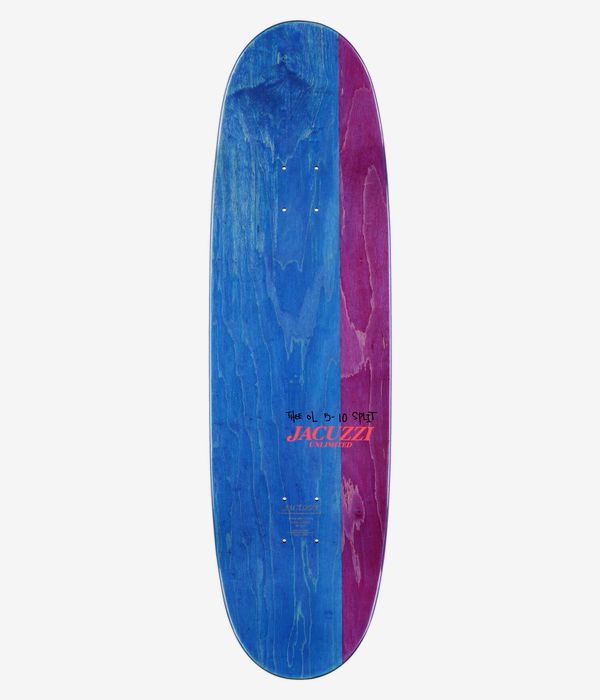 Jacuzzi Pilz Bowler 9.125" Skateboard Deck (multi)