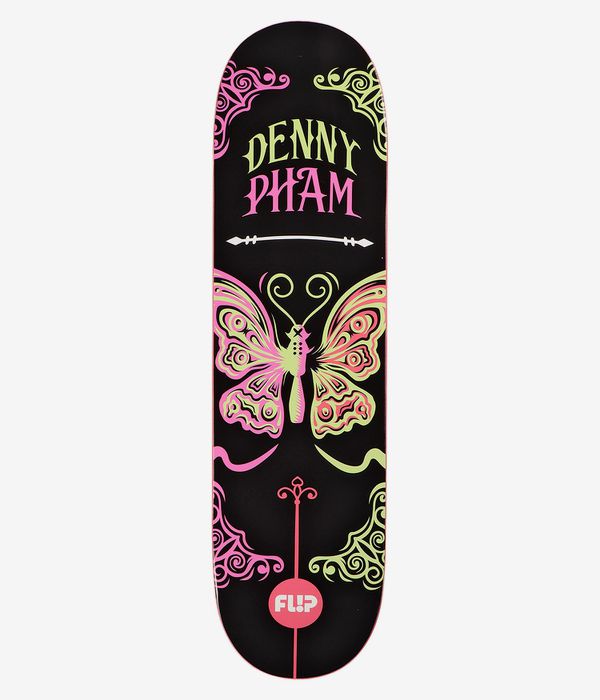 Flip Pham Blacklight 8.25" Planche de skateboard (black multi)