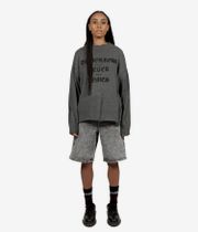 Wasted Paris Destroy Never Comes Sweatshirt (charcoal)