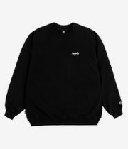 Magenta Script Sweatshirt (black)