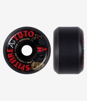 Spitfire x April Formula Four Yuto Conical Full Ruote (black) 53 mm 99A pacco da 4