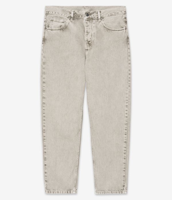 Carhartt WIP Newel Pant Cotton Smithfield Jeans (opuntia chalk wash)