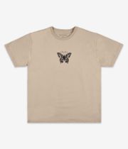 skatedeluxe Butterfly Organic Camiseta (sand)