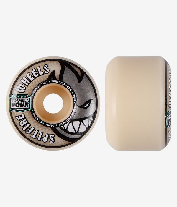 Spitfire Formula Four Radial Full Roues (natural) 56mm 97A 4 Pack
