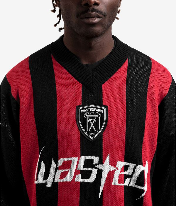 Wasted Paris Blade Sweatshirt (black fire red)