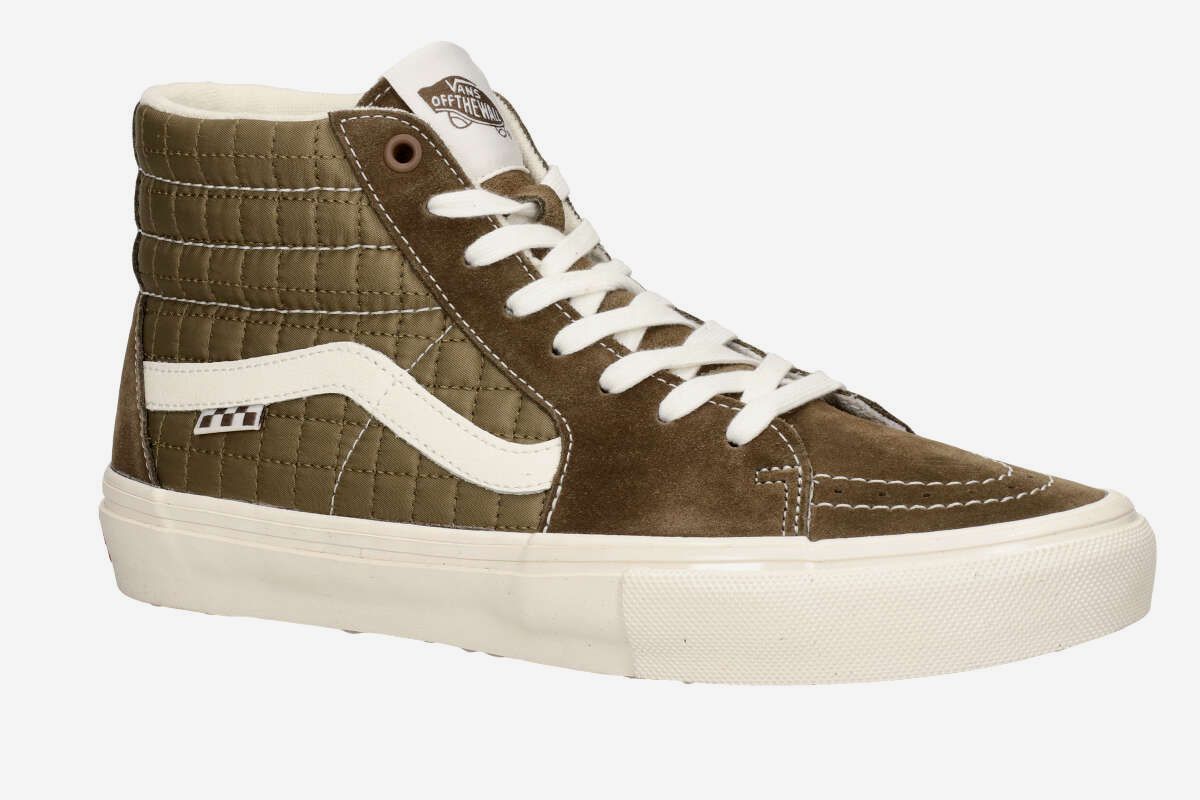 Vans Skate Sk8-Hi Shoes (quilted brown)