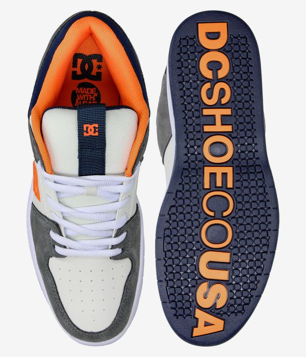 DC Lynx Zero Schuh (off white grey orange)