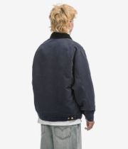 Carhartt WIP OG Detroit Organic Dearborn Jas (dark navy black stone canvas)