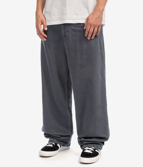 Carhartt WIP Brandon Pant Clark Broeken (graphite stone dyed)