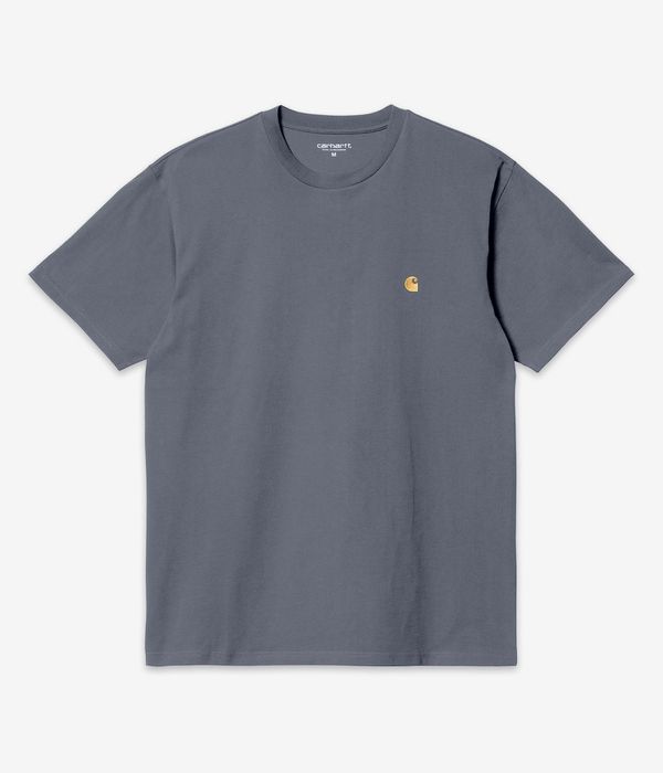 Carhartt WIP Chase T-Shirt (cozy blue gold)