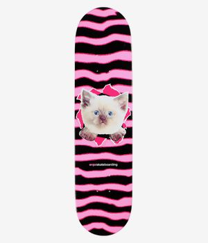 Enjoi Kitten Ripper 7.75" Skateboard Deck (pink)