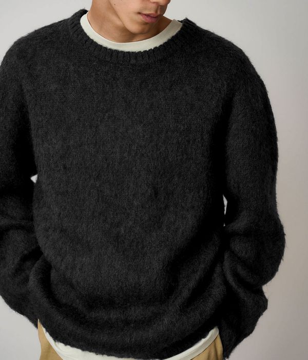 Gramicci Mohair Sweater (charcoal)
