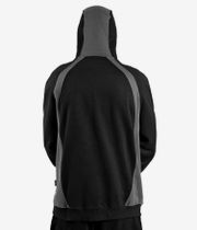 Wasted Paris Arena Zip-Hoodie (black charcoal)