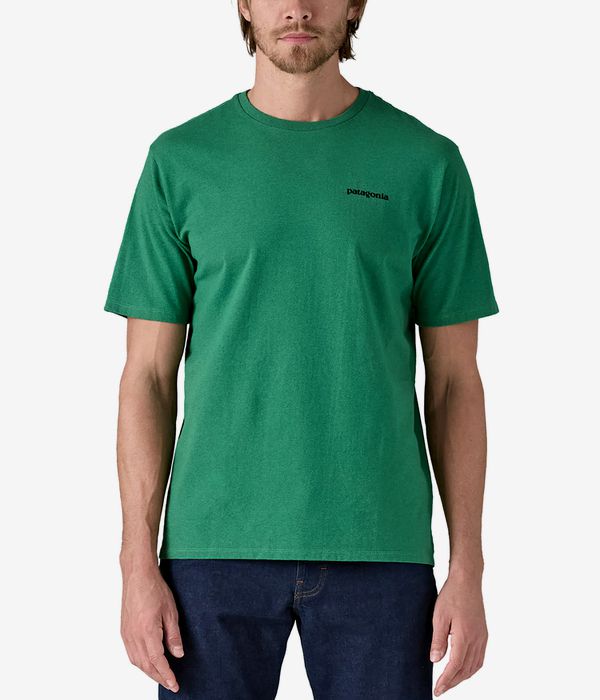 Patagonia P-6 Logo Responsibili T-Shirt (heartleaf green)