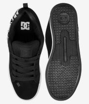DC Court Graffik Shoes women (black white leopard print)