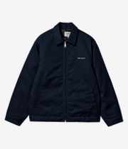 Carhartt WIP Module Script Watertown Jacke (deep night white rigid)