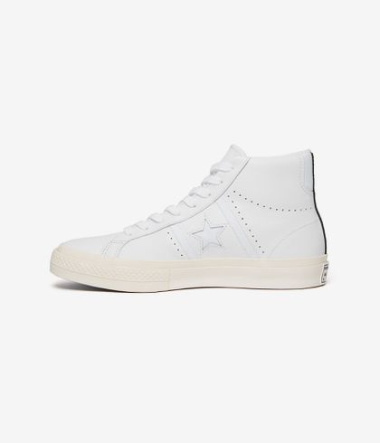 Converse One Star Academy Hi Shoes White Fir Egret Buy At Skatedeluxe