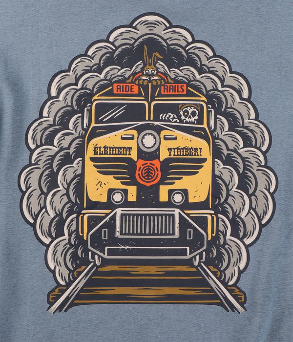 Element x Timber! Train Hoodie (blue mirage)