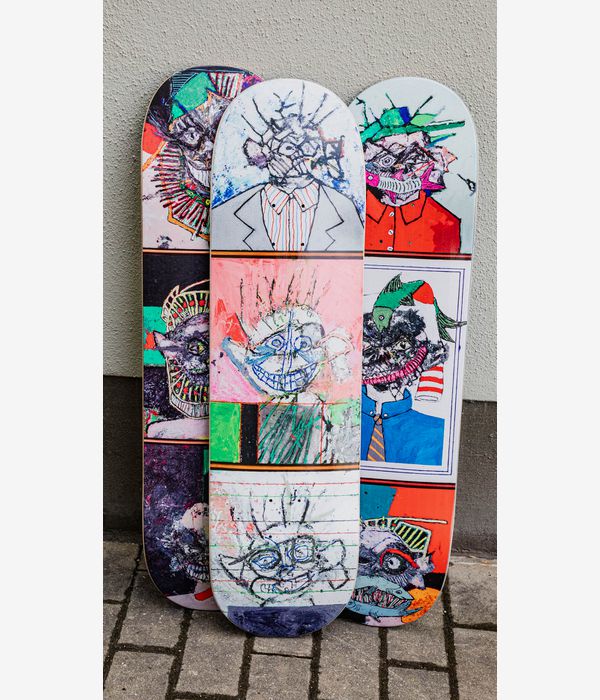 GX1000 Carlyle Faces 2 8.625" Skateboard Deck (multi)