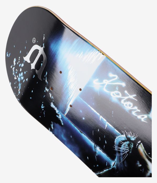 Evisen Record No.40 8.5" Skateboard Deck (black)