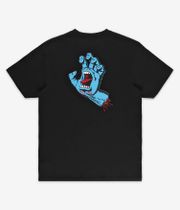 Santa Cruz Screaming Hand Chest T-Shirty (black)