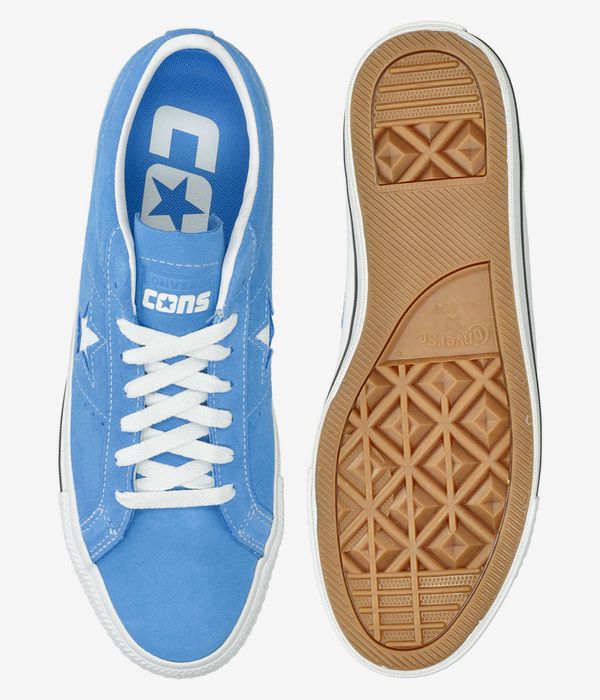 Shop Converse CONS One Star Pro Suede Shoes (university blue white white)  online | skatedeluxe