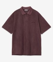Carhartt WIP Wayne Garment Washed Polo-Shirt (palisander garment dyed)