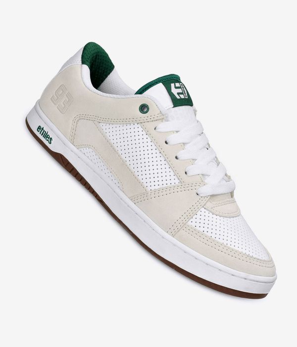Shop Etnies M.C. Rap Low Shoes (white green) online | skatedeluxe