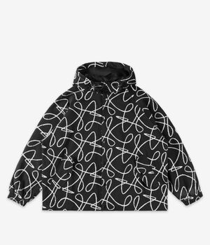 Poetic Collective Boxy Doodle Denim Jacket (black)