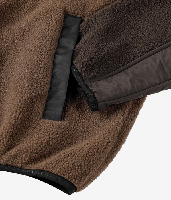 Iriedaily Auf Deck Fleece Chaqueta (dark coffee)