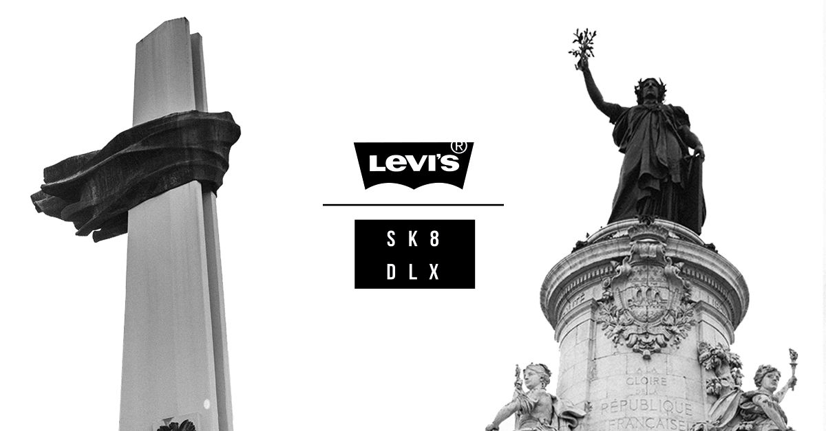La collection skatedeluxe x Levi's Grey Days 