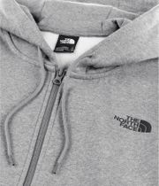 The North Face Simple Dome Zip-Hoodie (tnf medium grey heather)